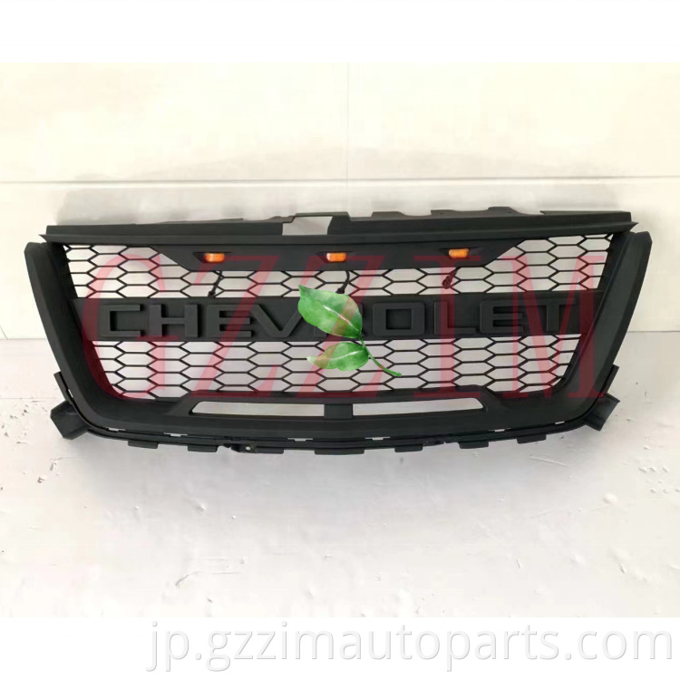 ABS Plastic Half Chromed Front  Middle Grille Used For Chevrolet Colorado 2018